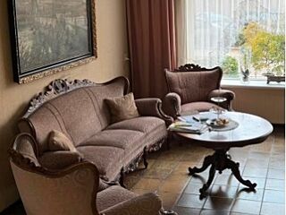 transport sofy, 2 foteli i stolika kawowego
