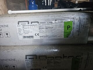 1szt. Drzwi metalowe zewnętrzne ze szkłem