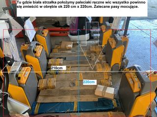 Wózki paletowe do Szczecina 1,35t