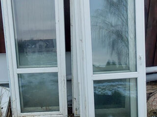6x okno balkonowe 87x215x10