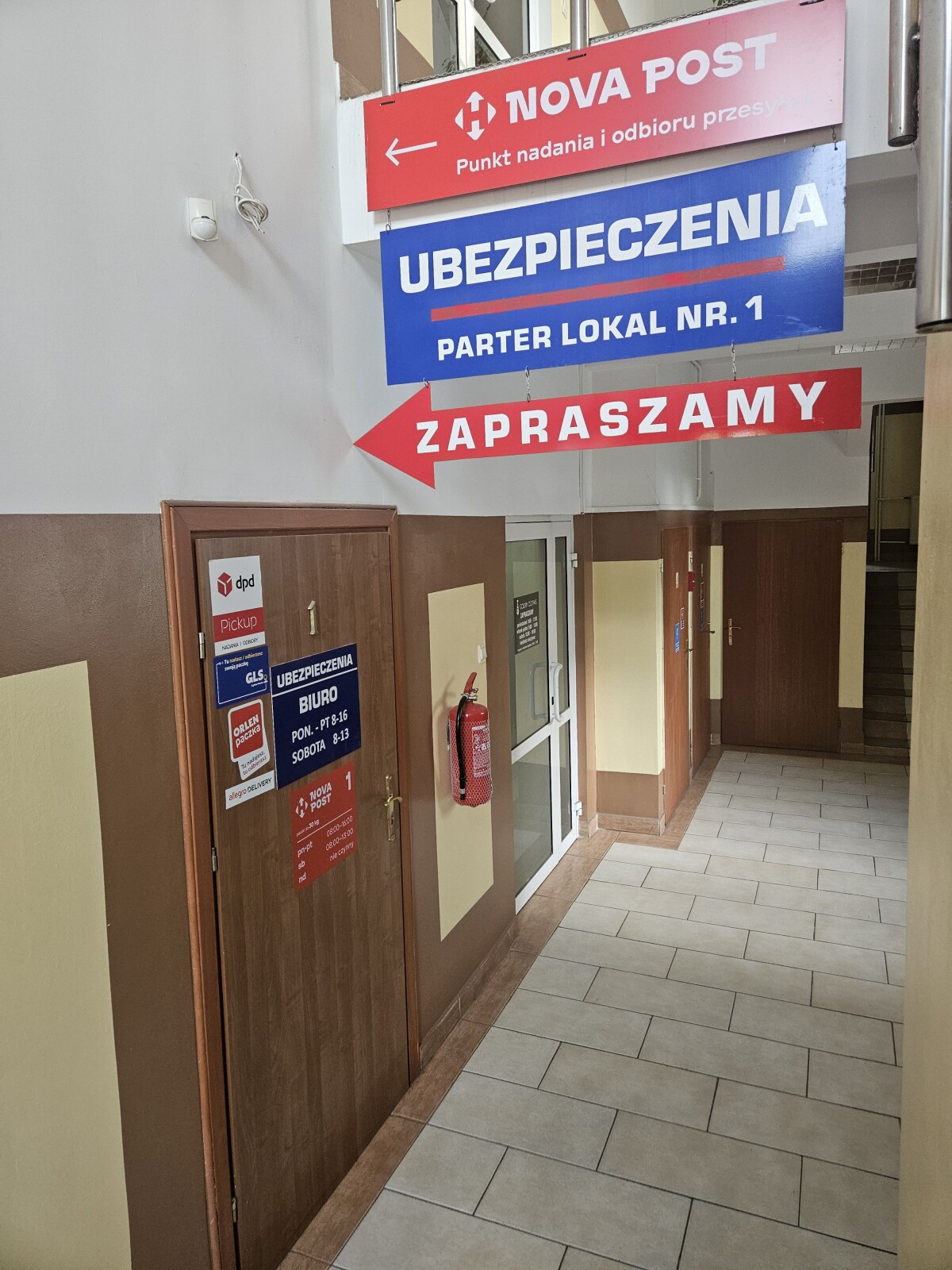Punkt kurierski Puławy Lubelska 2C Lok. 1 Furgonetka Punkt