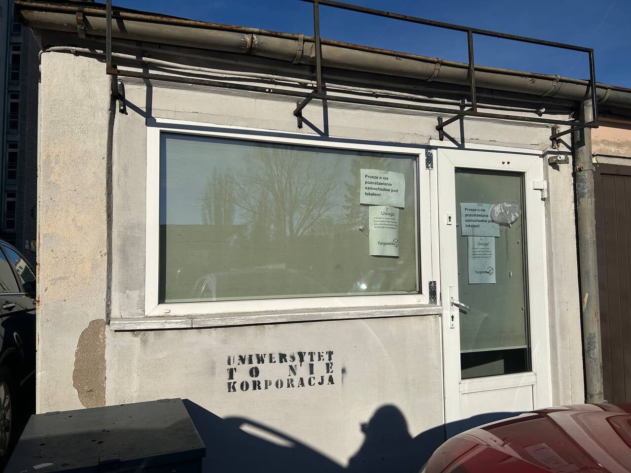 Punkt kurierski Poznań Michała Sobeskiego 9 Furgonetka Punkt