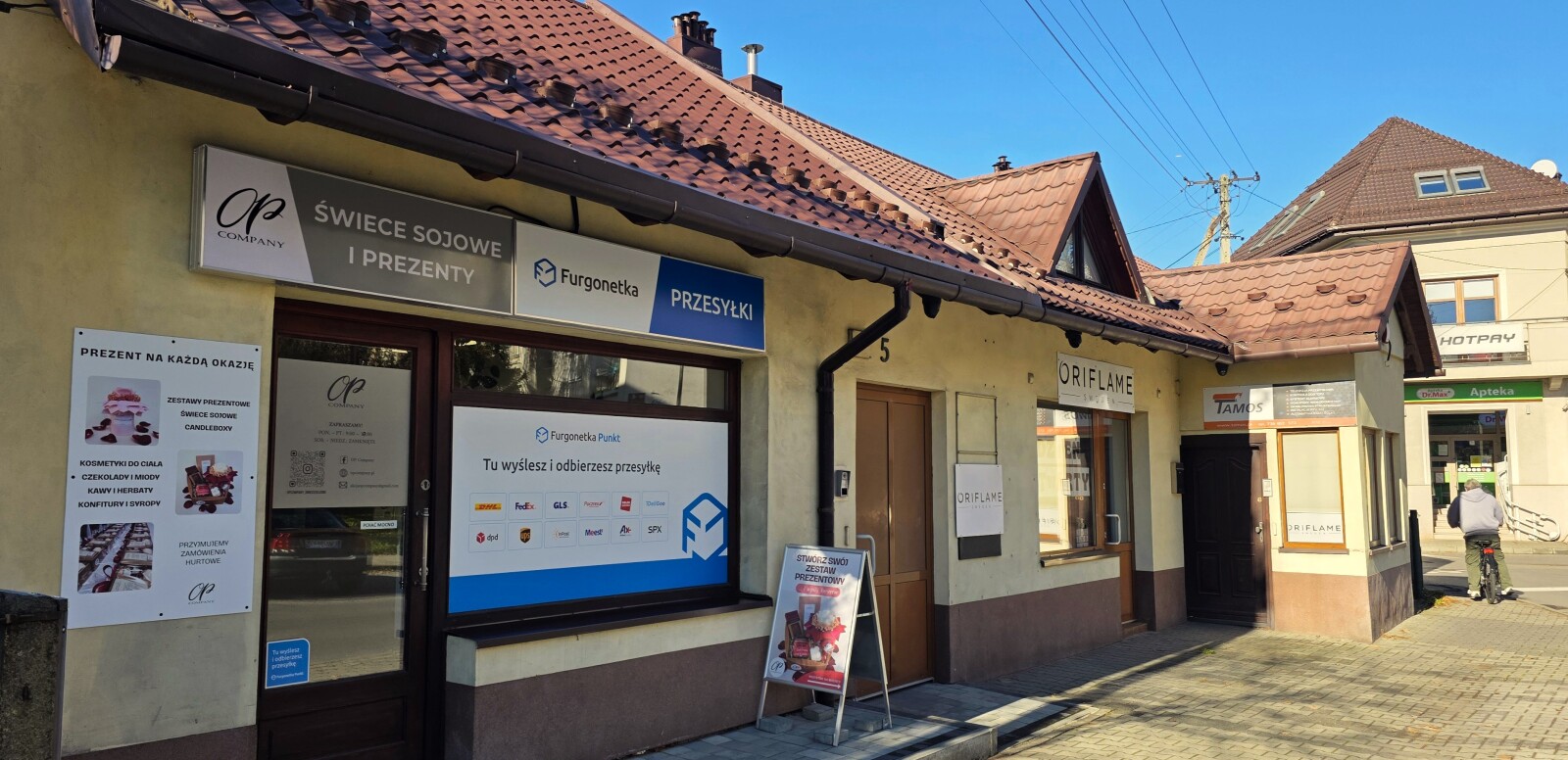 Punkt kurierski Andrychów 27-Go Stycznia 5 Furgonetka Punkt