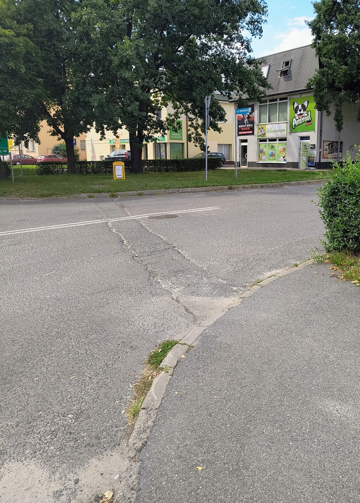 Punkt kurierski Oława Żeromskiego 1 Furgonetka Punkt