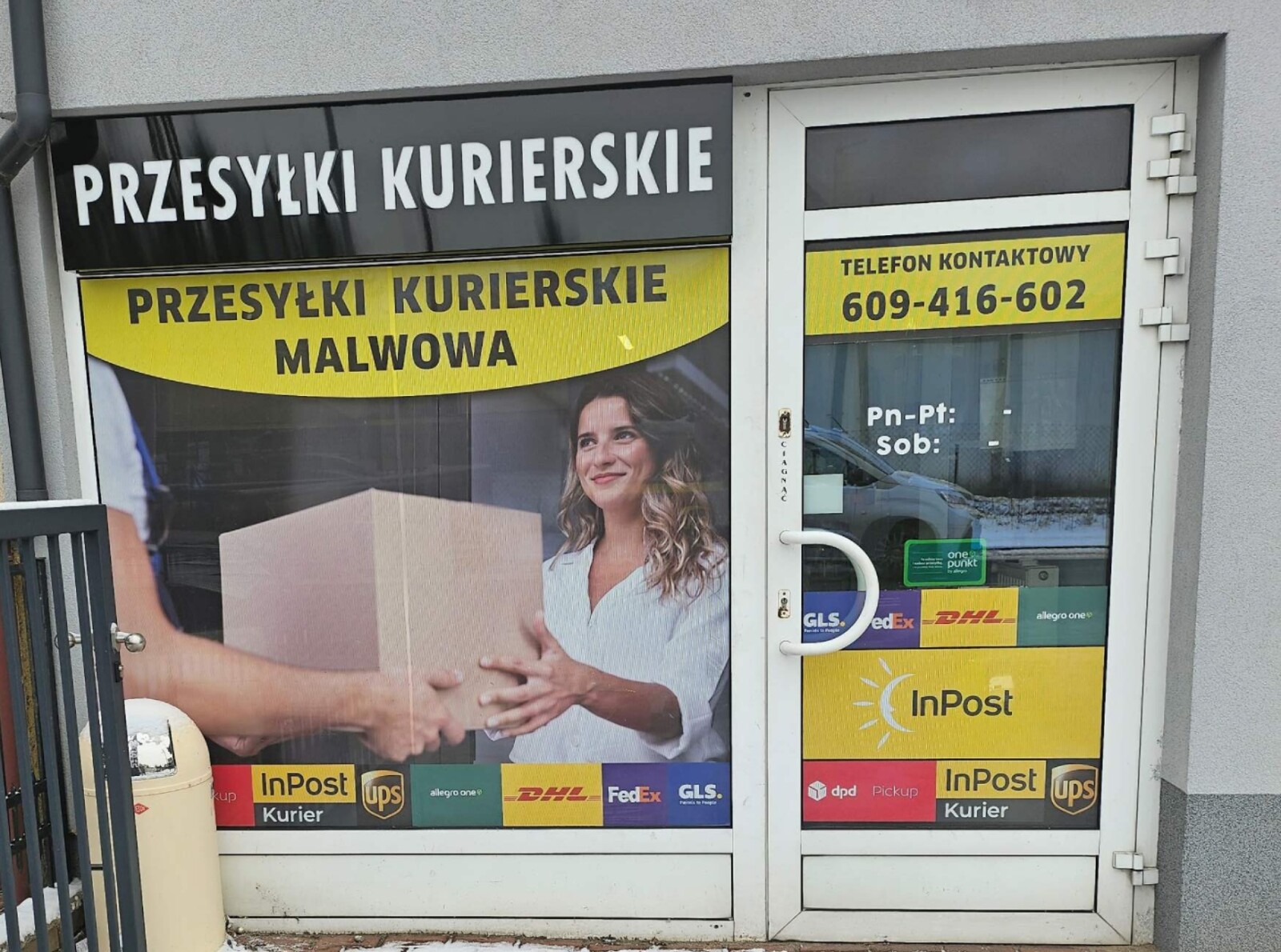 Zdjęcie przedstawiające Furgonetka Punkt Poznań MALWOWA 11