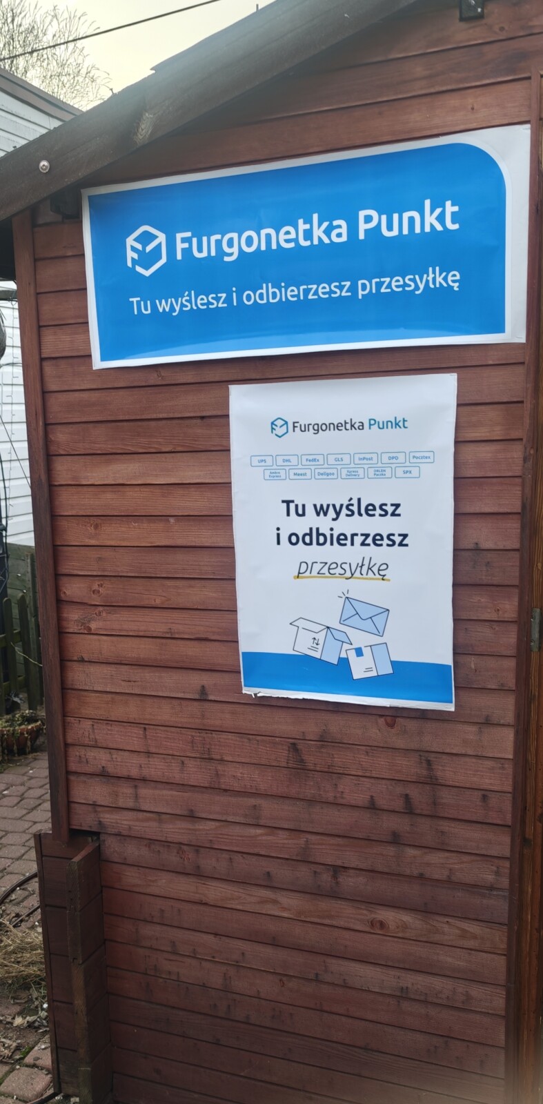 Punkt kurierski Warszawa Agnieszki 9 Furgonetka Punkt