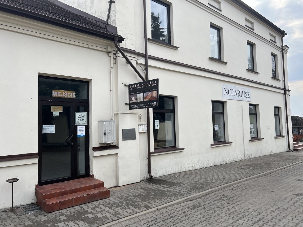 Punkt kurierski Biała Podlaska Gabriela Narutowicza 38 Furgonetka Punkt