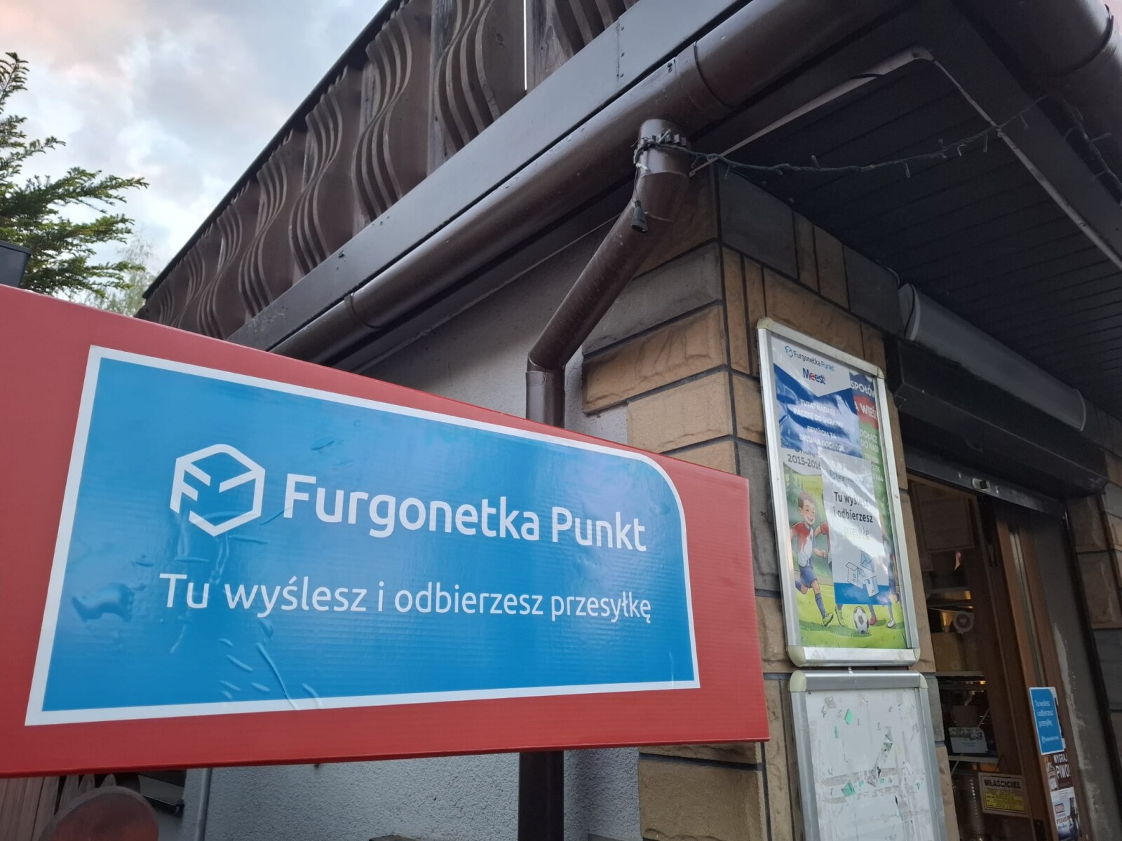 Punkt kurierski Dobczyce Nowa wieś 92 Furgonetka Punkt