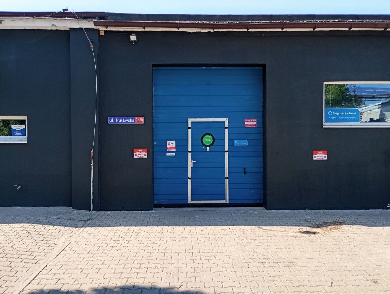 Zdjęcie przedstawiające Furgonetka Punkt Piaseczno Puławska 34/9