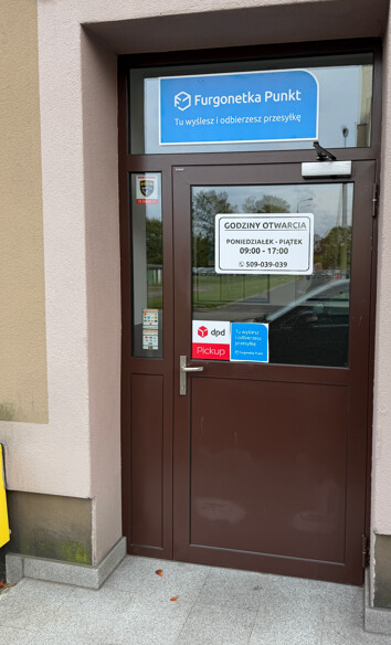 Punkt kurierski Chorzów ul.Podmiejska 34/U1 Furgonetka Punkt