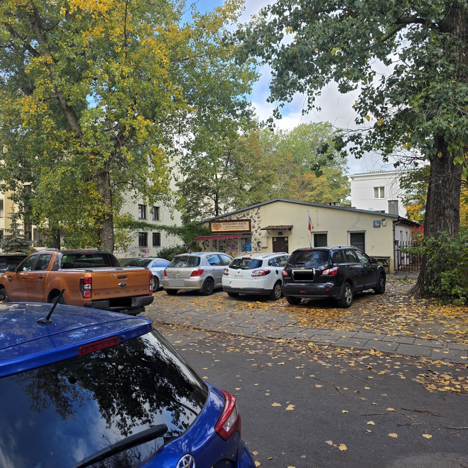 Punkt kurierski Warszawa ul. Wąwolnicka 1A Furgonetka Punkt
