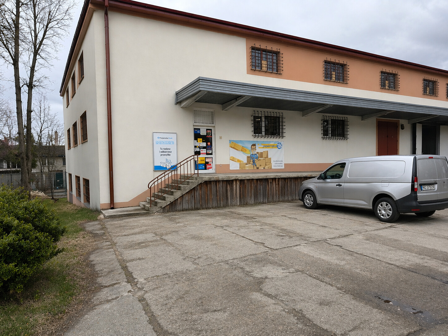 Zdjęcie przedstawiające Furgonetka Punkt Olsztyn Przemysłowa 2