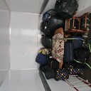 Transport pralka, stół, 2 krzesła, worki