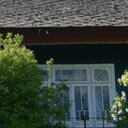 Duże drzwi zewnętrzne z futryn 235 x 249 x 30