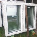 OKNA DWIE SZTUKI 145X145 UŻYWANE