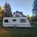 Zlecę transport przyczepy kemp. z podłogą tar