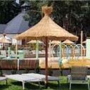 Parasol trzcinowy 12x, naczepa plandeka