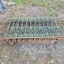 Transport ogrodzenia na palecie lub bez