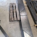 Blachy 3m x 0,3m żłożone na europalecie