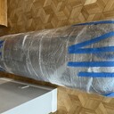 Materaca na łożko spakowany w rulon